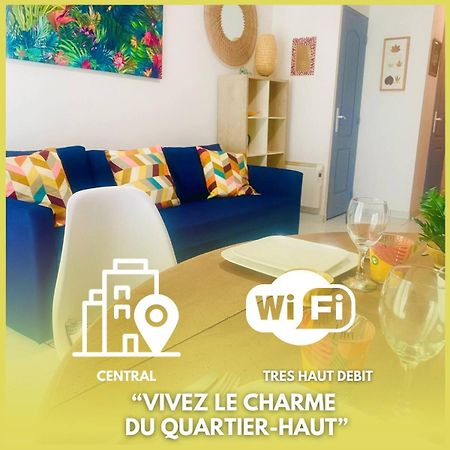Appartement Neuf Cosy Centre Ville Quartier Haut แซ็ต ภายนอก รูปภาพ